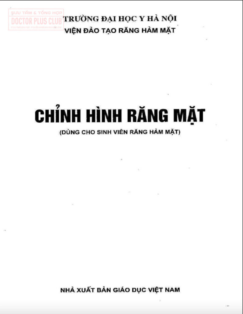 Sách chỉnh hình răng mặt
